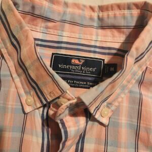 Vineyard Vines Medium By Shep & Ian Classic Fit Tucker Shirt Pink/Blue Plaid